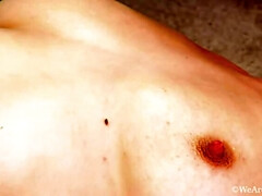 Grote mammen, Vrouw, Harig, Hd, Alleen