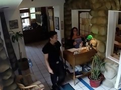 Минет, Сперма на лице, Реалити, Подглядывание