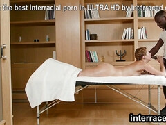 Anal, Grosse bite, Noire, Noir ébène, Hd, Interracial, Massage, Huilée