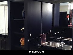 お尻, デカパイ, 茶髪の, イく瞬間, シゴき, 淫乱熟女, 母, フェラする