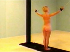 Sadomasochismus, Blondine, Fesselspiele, Fetisch, Bestrafung, Hintern versohlen, Jungendliche (18+), Vintage