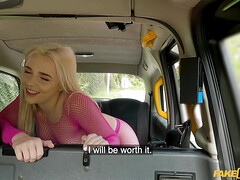 Rubia, Británico, Coche, Pantaletas, Sexo soft