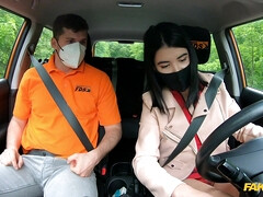 素人, デカチン, 車, チェコ, ドレス, ヨーロピアン, 開帳, アウトドア