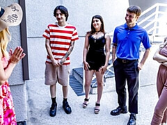 Kenzie and Whitney's side fuck dirt