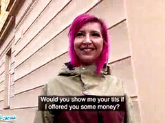 Bent-over, outside, stripclub