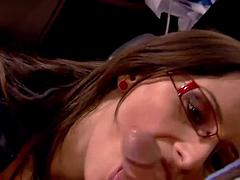 デカパイ, ハードコア, 淫乱熟女, 乳首, オフィス, 秘密の, オッパイの