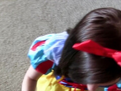 Cosplay harlot smutty sex video