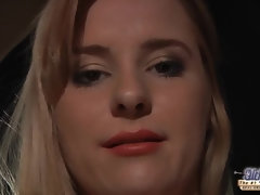 ブロンド, フェラチオ, 指いじり, キス, なめる, 自然山雀, ストッキング, ティーン