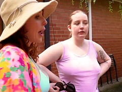 Big lesbian ladies end up fucking each other with fists