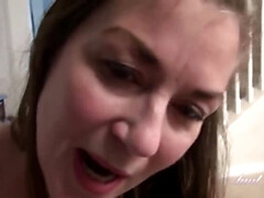 Amateur, Mamada, Peludo, Maduro, Madres para coger, Mamá, Pov, Coño