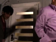 Amateur, Asiático, Corrida, Japonés, Adolescente, Tetas