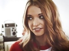 Blasen, Spermaladung, Lecken, Muschi, Rotschopf, Rasiert, Jungendliche (18+), Titten
