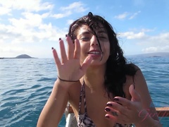 素人, 浴室, ビキニ, 茶髪の, 中出し, 指いじり, 彼女, ラティーナ