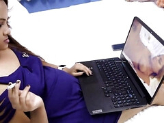 18, 茶髪の, Hd, インド人, ティーン, オッパイの