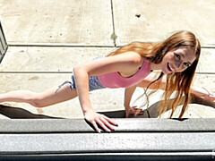 18, デカ尻, デカチン, フェラチオ, 自然山雀, ハメ撮り, ティーン, オッパイの