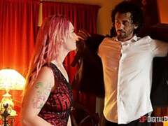 茶髪の, 異人種間, ショートヘア, ストリッピング