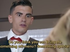 Grosse titten, Blondine, Blasen, Kehlenfick, Hardcore, Milf, Dürr