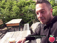 Amateur, Corridas, Alemán, Madres para coger, Al aire libre, Público