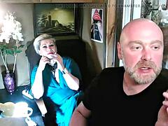 Dangerous intimate games with nipples, pussy and mouth of his beloved slut wife, exposed to the public
