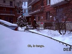 18, ブロンド, フェラチオ, ハメ撮り, ラフ, ロシア人, 息子, ティーン