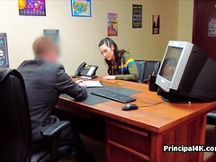 PE teacher milks head teacher at his office