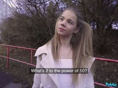 Leie, Hundestellung, Würgen, Natürlichen titten, Im freien, Zierlich, Piercing, Kurzes haar