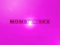 Bruinharig, Sperma shot, Handbeurt, Hd, Likken, Moeder die ik wil neuken, Orgasme, Trio
