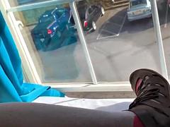 Anaal, Dubbele penetratie, Gigantische dildo, Masturbatie, Rijpe lesbienne, Shemale, Alleen, Speelgoed