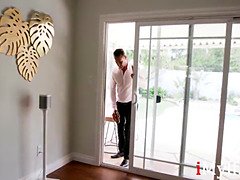 Grosser arsch, Grosse titten, Blondine, Blasen, Betrug, Fetisch, Milf