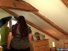 Busty bookworm bitch picked up for play