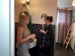 18, デカチン, チン, 自家製, ハメ撮り, 馬乗り, ガリガリ, 三人