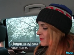 Amateur, Sucer une bite, Voiture, De plein air, Pov, Public, Chatte