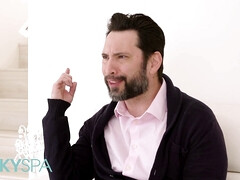 Blond, Pijpbeurt, Dochter, Hd, Likken, Kut duiken, Geschoren, Tieten likken