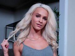 Blond, Pijpbeurt, Hondjeshouding, Handbeurt, Gezichtspunt, Geschoren, Mager, Tiener