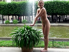 Amateur, Nana, Blonde, Hd, Nue  à poil, De plein air, Chatte, Nénés