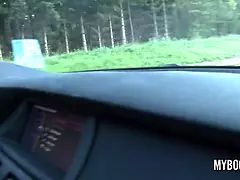 Leie, Grosse titten, Auto, Hd, Nudist, Realität, Rotschopf, Titten