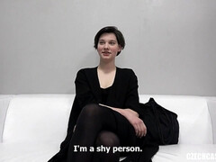 Her First BLOWJOB Ever nice teen casting