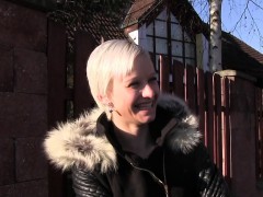 Blonde, Sucer une bite, Hd, De plein air, Pov, Réalité