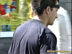 Anal, Allemand, Hard, Prostituée, Public, Réalité, Maigrichonne, Adolescente