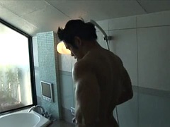 アナル, アジア人, デカチン, フィストファック, ゲイ, 日本人, 筋肉, 三人