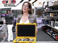 フェラチオ, チン, フランス人, 眼鏡, 手コキする, オフィス, ポルノスター, ハメ撮り