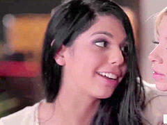 Américain, Lesbienne, Massage, Nénés