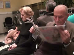 素人, デカパイ, フェラチオ, チン, 顔射, 指いじり, ショートヘア, 一人