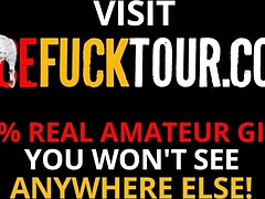 FACE PLUMB EXCURSION - Latina letting tourist tough face drill her (Deep Facehole)