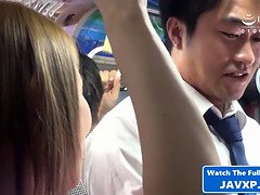 Amazing Asian Milf On The Bus