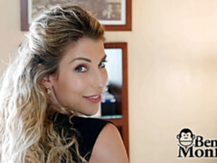 素人, デカチン, ブロンド, 指いじり, 手コキする, オナニー, 淫乱熟女, バイブレーター