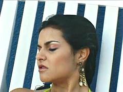 Brunette sex loves denial ft. Tamiry Chiavari: Blowjob, Babe  Big Dick Porn