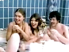 Leie, Fingern, Deutsch, Gruppe, Lecken, Orgie, Party, Muschi