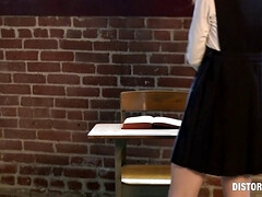 Sadomasochismus, Fesselspiele, Nahaufnahme, Domination, Hintern versohlen, Tätowierung, Eng, Uniform