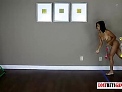 素人, ブロンド, ゲーム, 異人種間, レズビアン, オナニー, ストリップ, バイブレーター